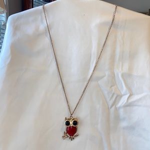 Necklace with owl